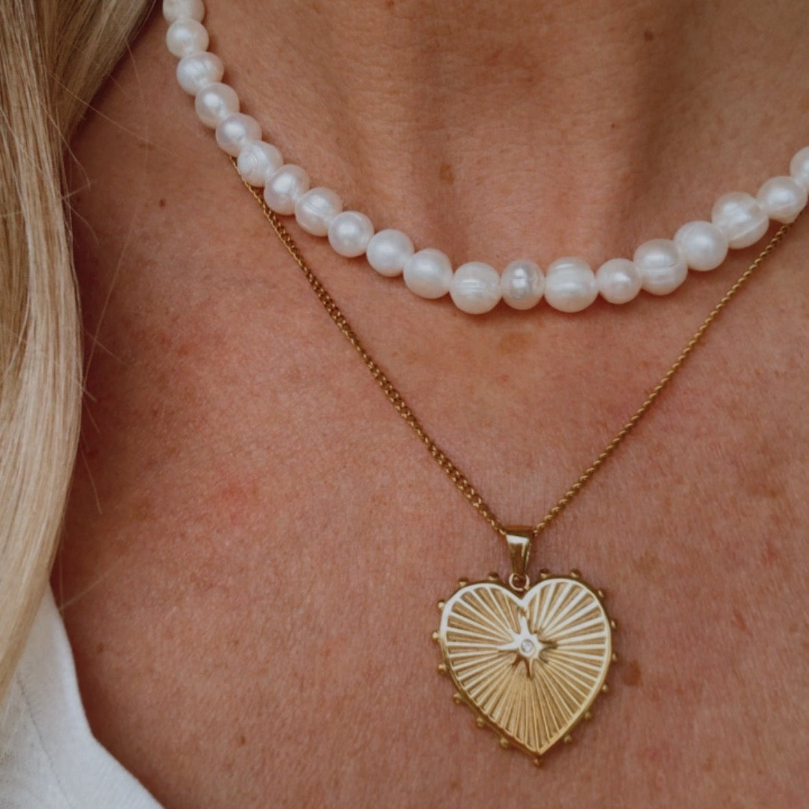 Golden Heart Necklace