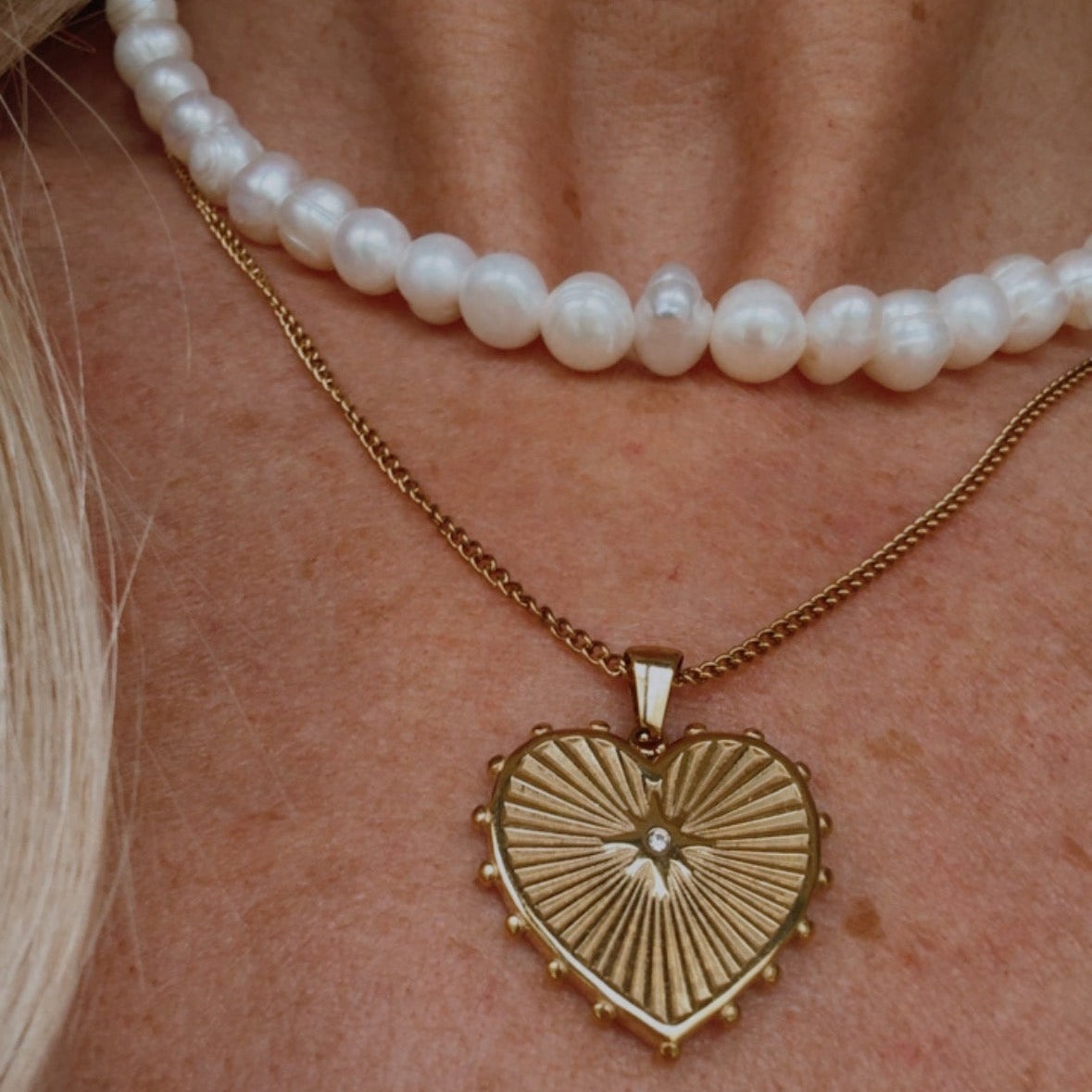 Golden Heart Necklace