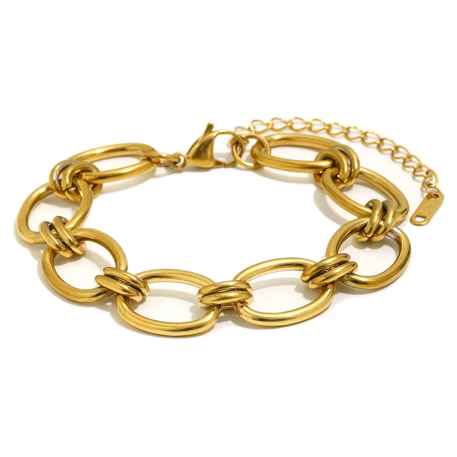 Hannah's Everyday Luxe Chunky Bracelet - Gold