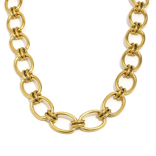 Hannah's Everyday Luxe Chunky Necklace - Gold