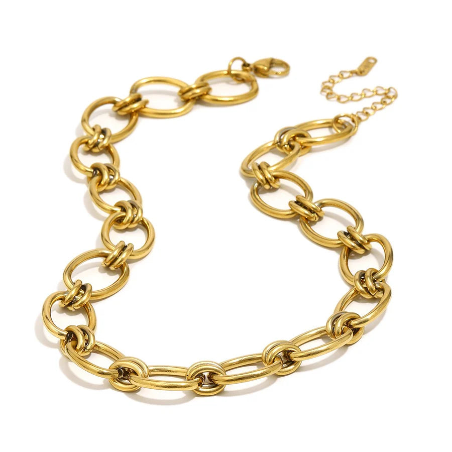 Hannah's Everyday Luxe Chunky Necklace - Gold