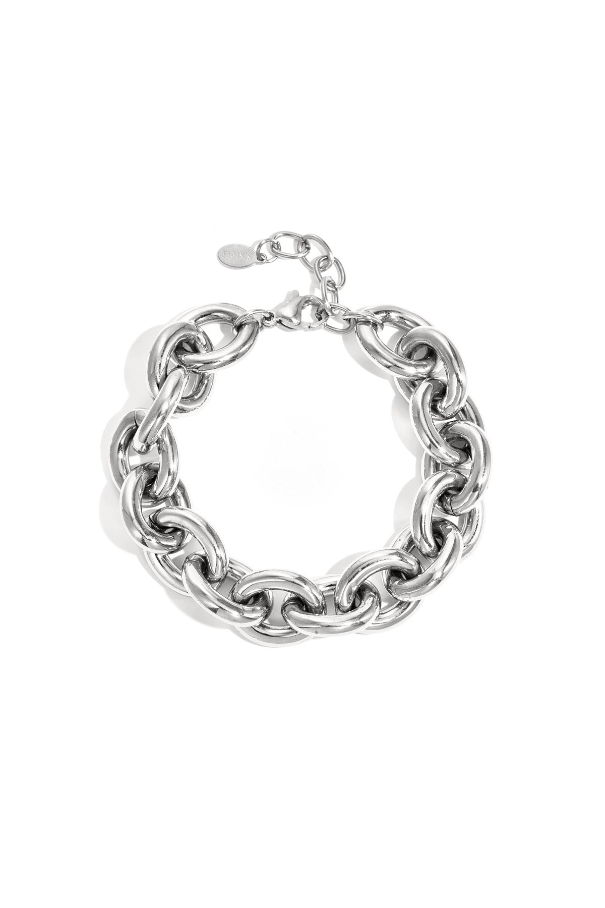 Hannah's Extra Chunky Bracelet - Silver