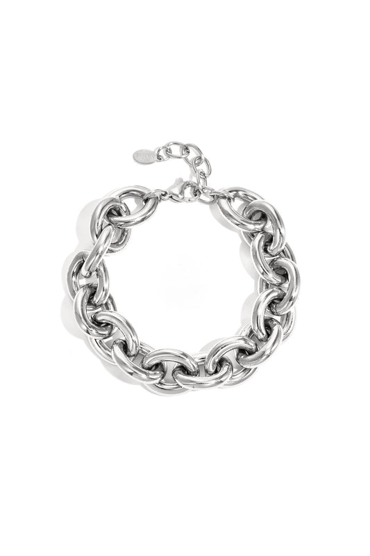 Hannah's Extra Chunky Bracelet - Silver