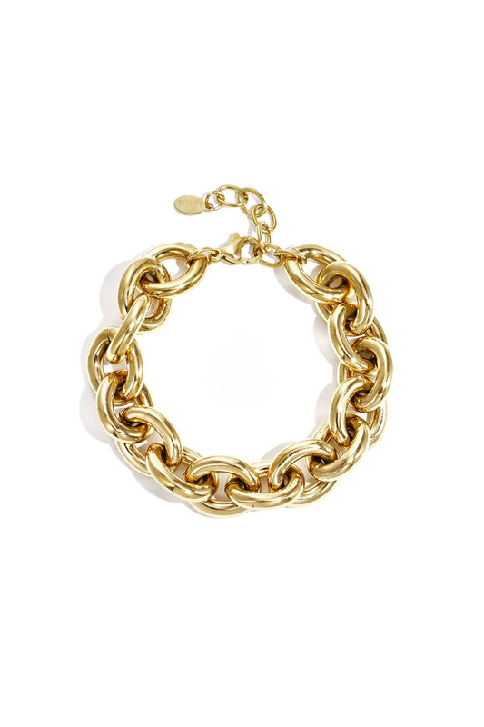 Hannah's Extra Chunky Bracelet - Gold