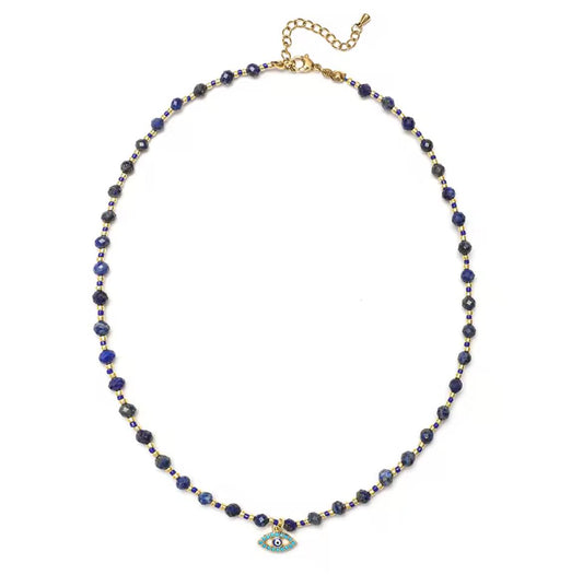 Summer Eye Necklaces - Multi Colours