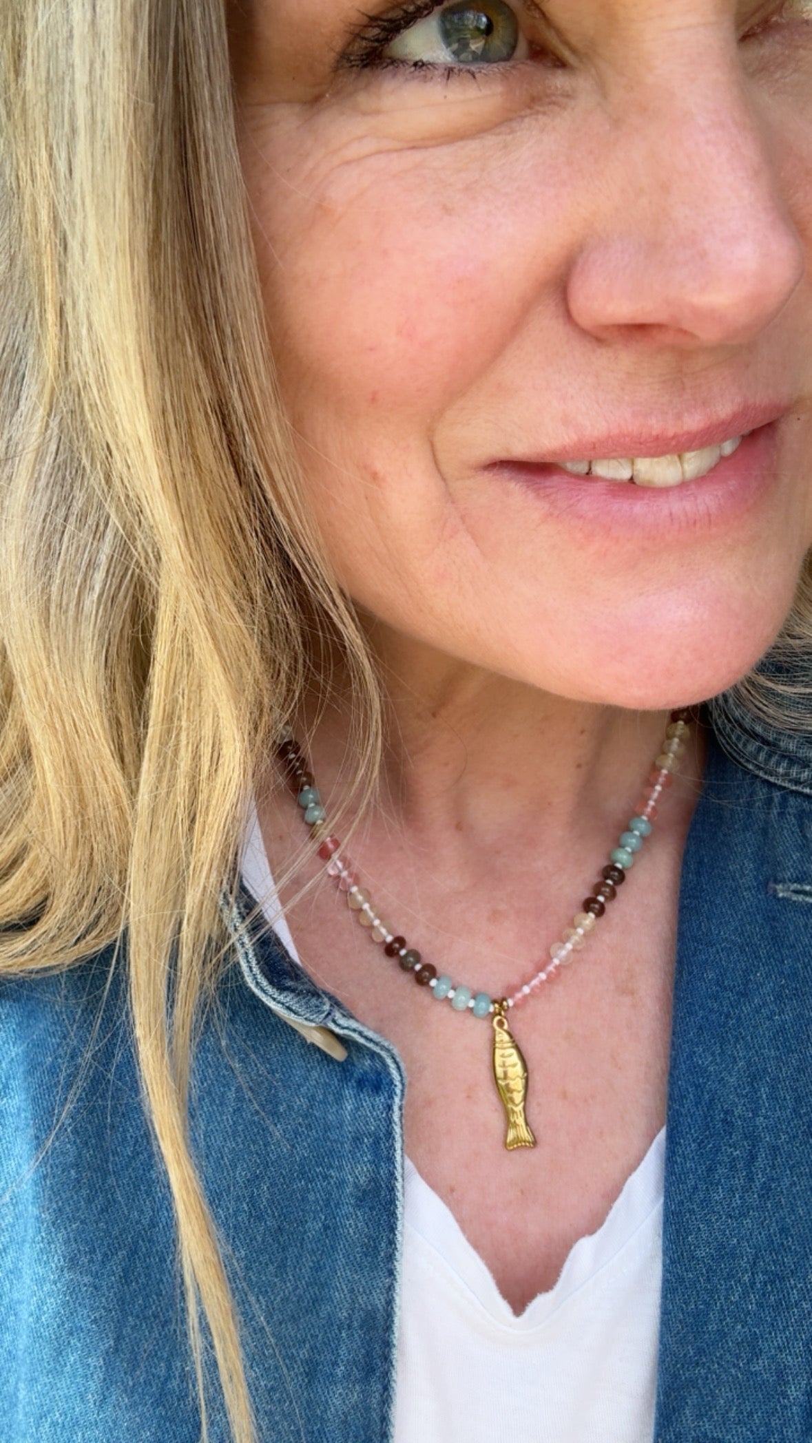 Summer Fish Necklaces - Multi Colours