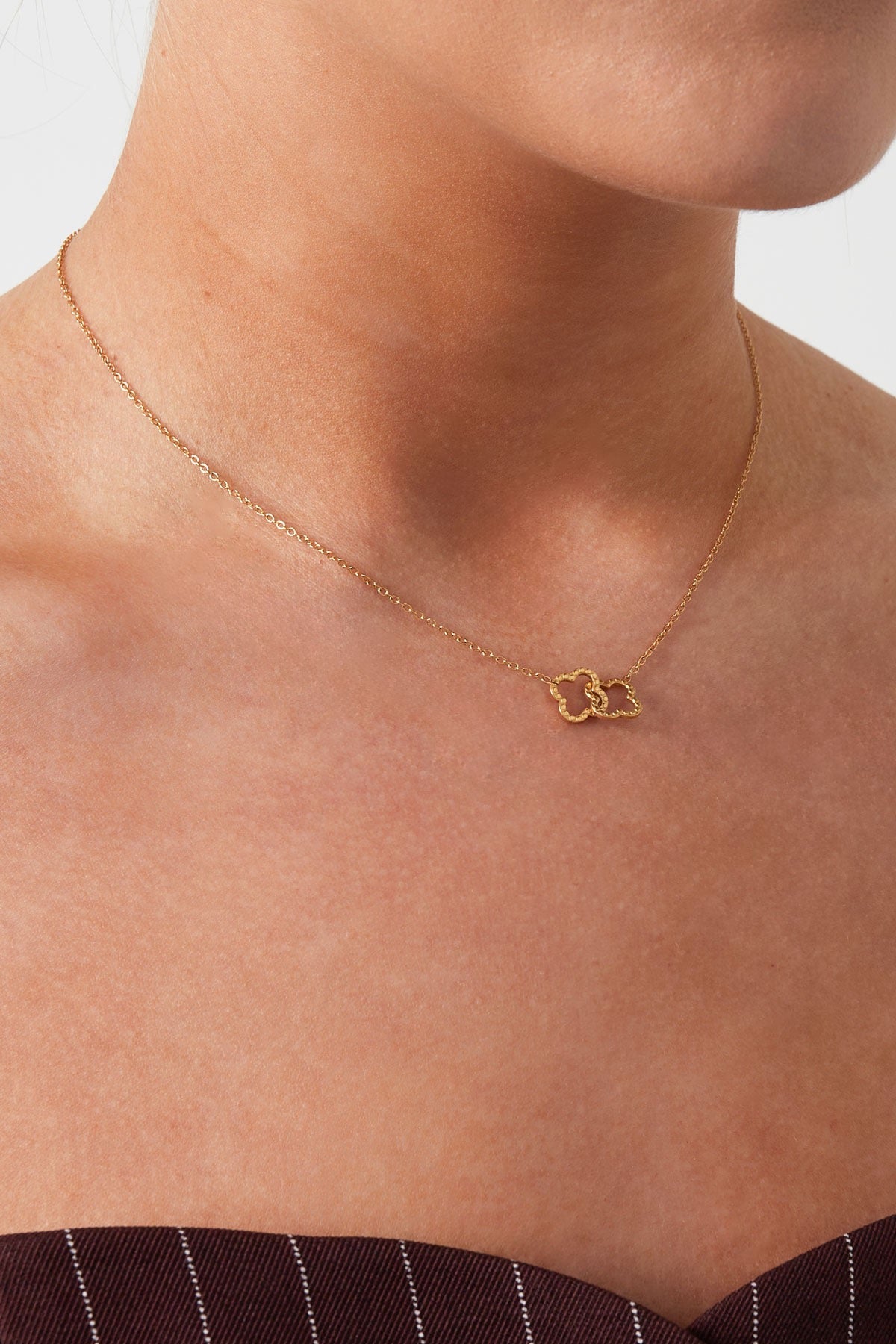 Linked Luck Necklace - Gold