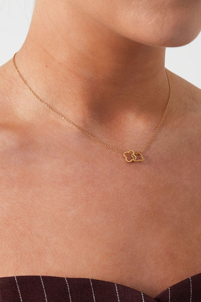 Linked Luck Necklace - Gold