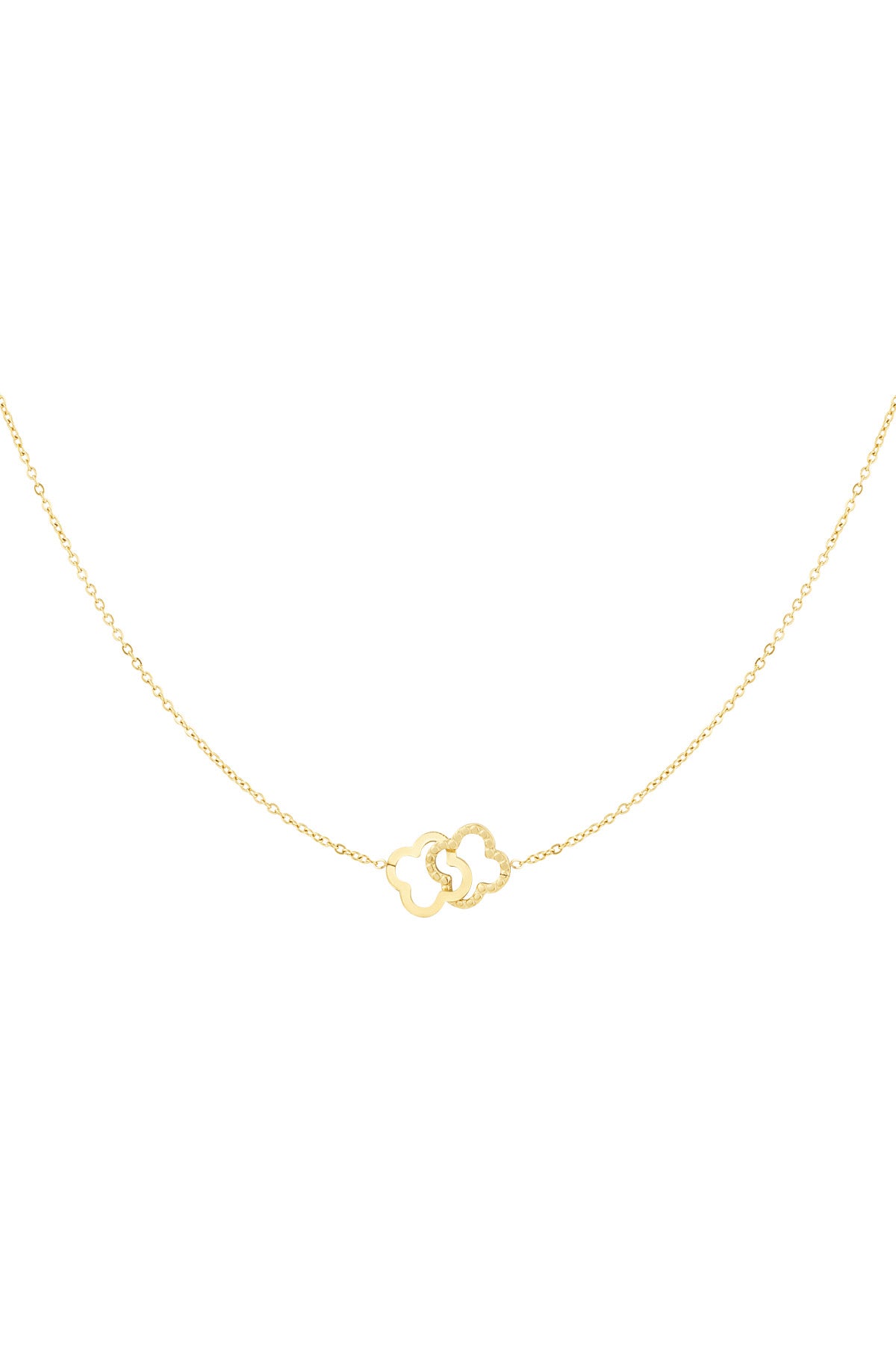 Linked Luck Necklace - Gold