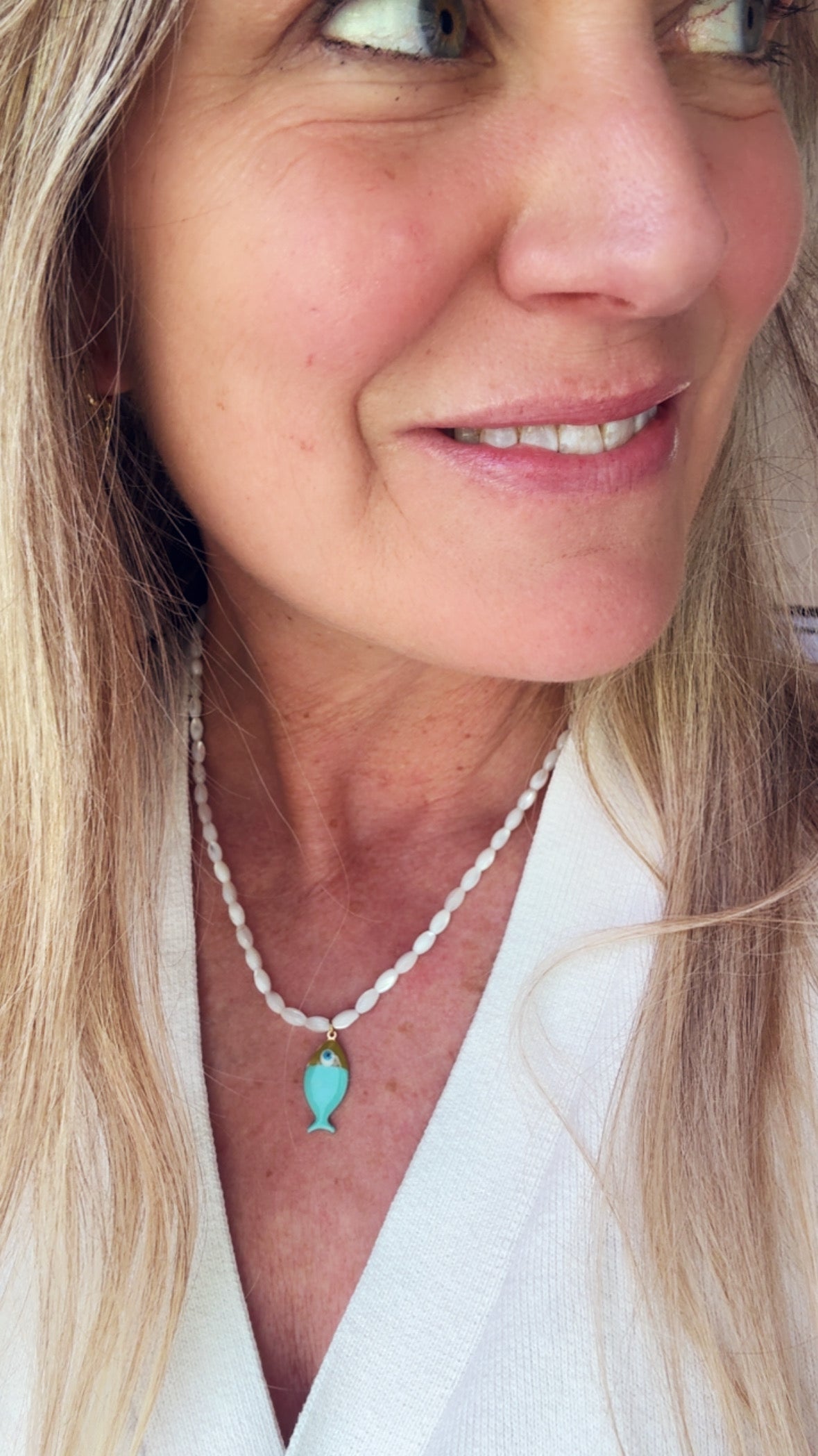 Shell Fish Necklaces - Multiple  Charms