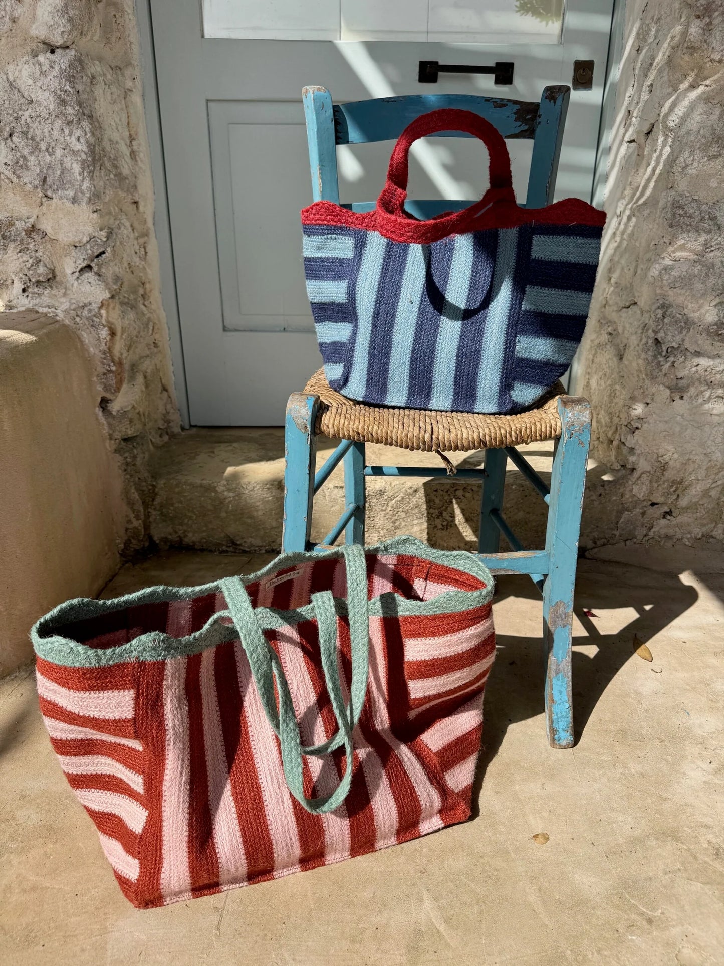 Large Beni Basket - Blueberry