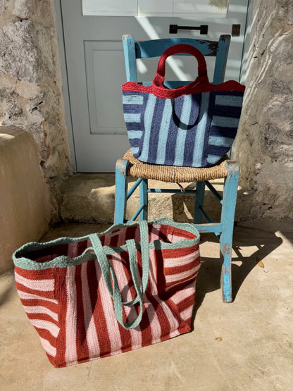 Large Beni Basket - Blueberry