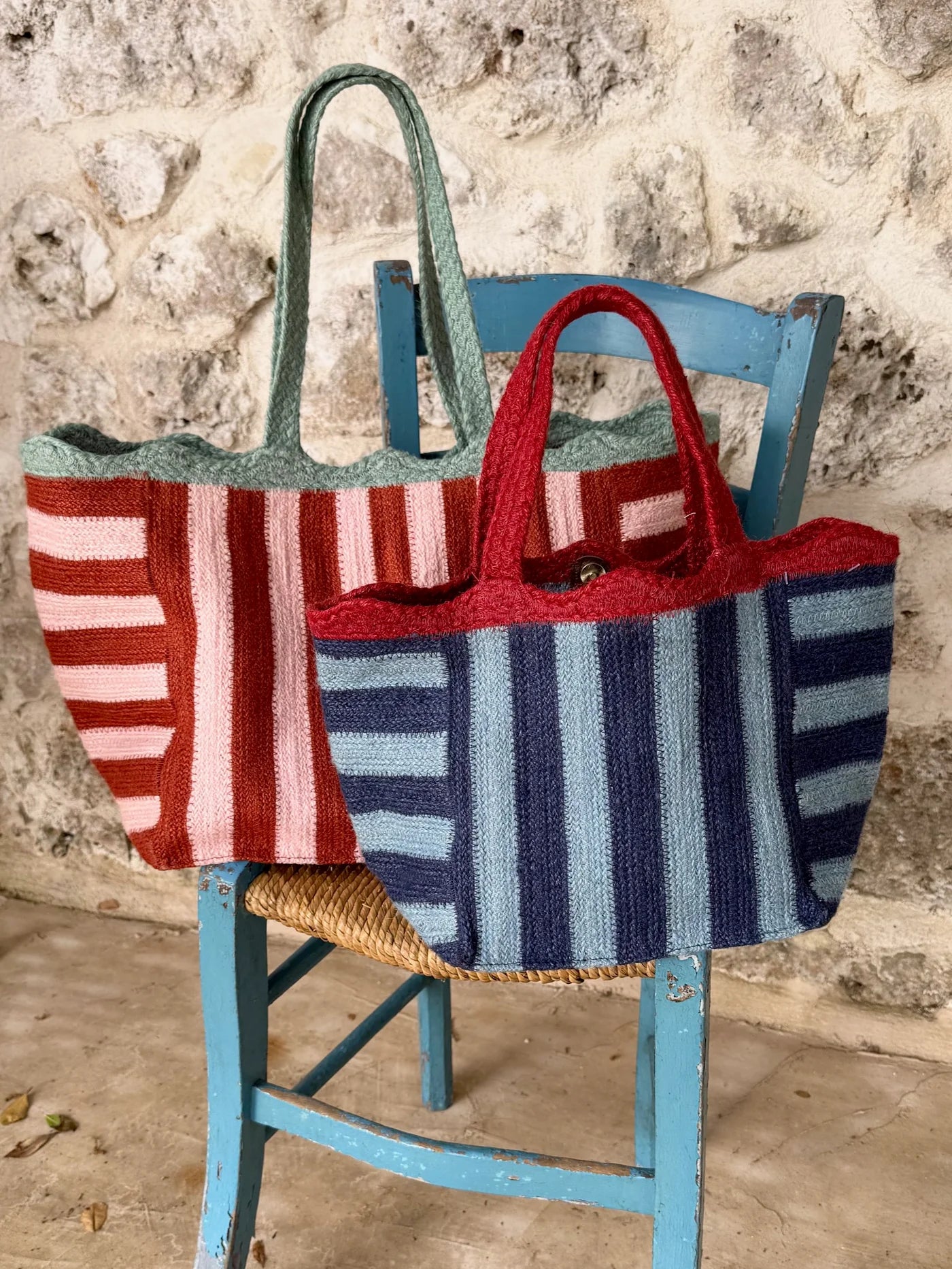 Large Beni Basket - Blueberry