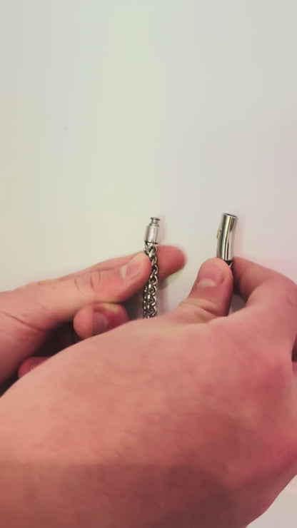 Silver Rope Boys Bracelet