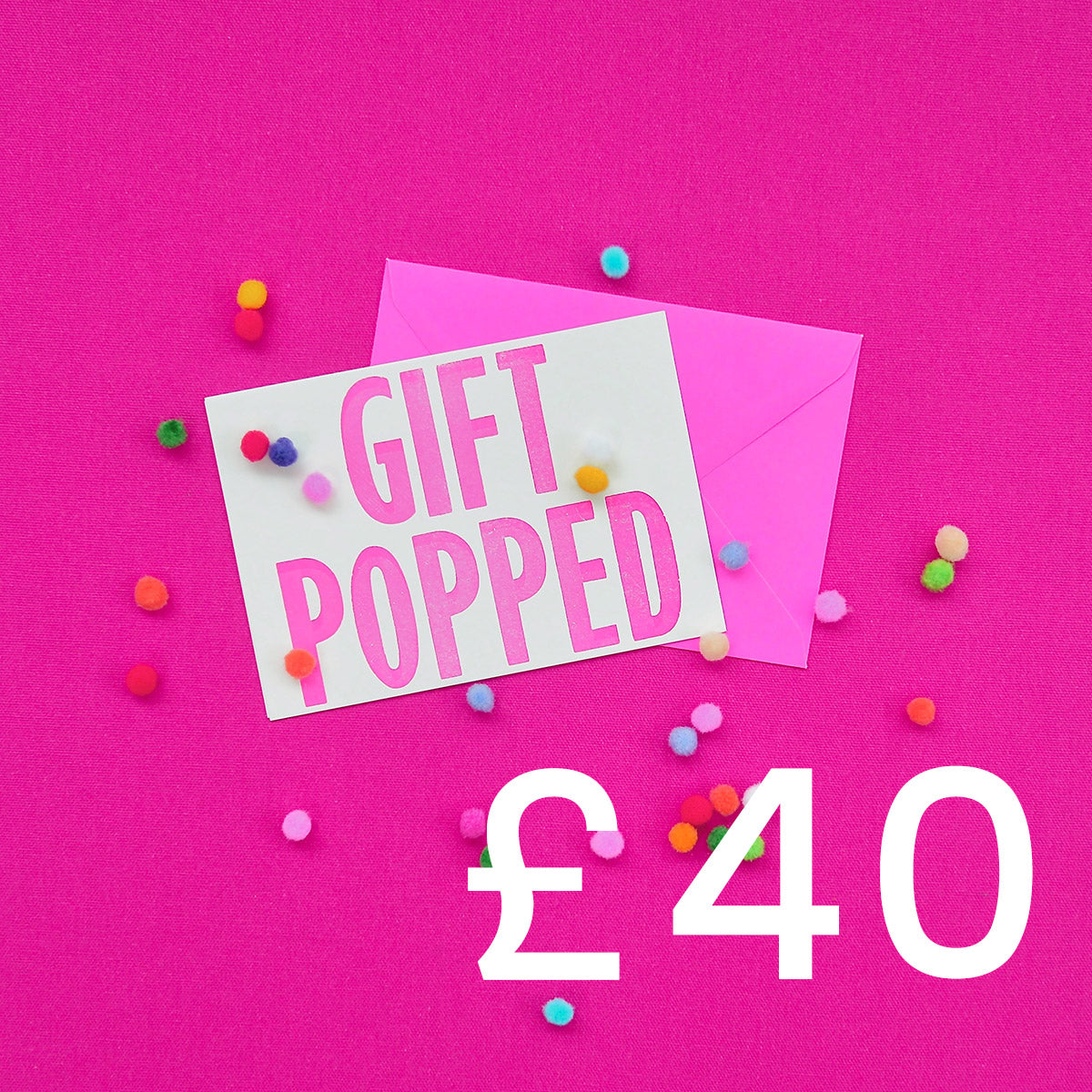 £40 Gift Voucher | Gift Pop Boutique