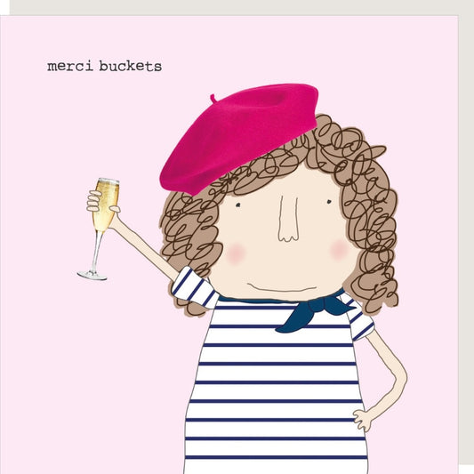 Merci Buckets Card