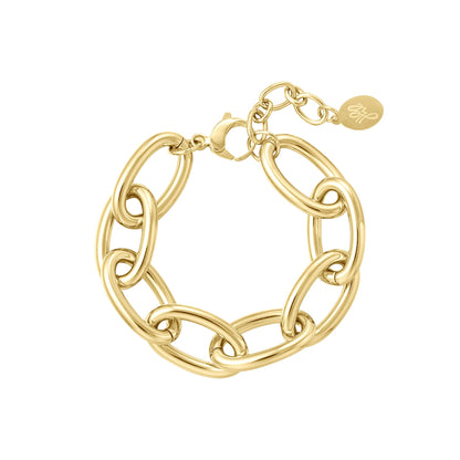 Chunky Link Bracelet - Gold